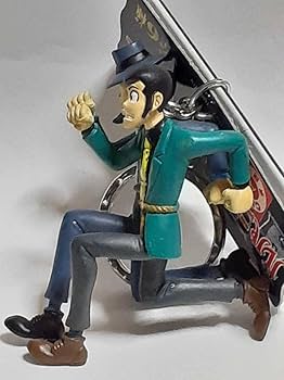 ルパン三世　フィギュアキーホルダー 時計その他まとめ売り 1997年】全8種セット ルパン三世 フィギュアキーホルダー 希少